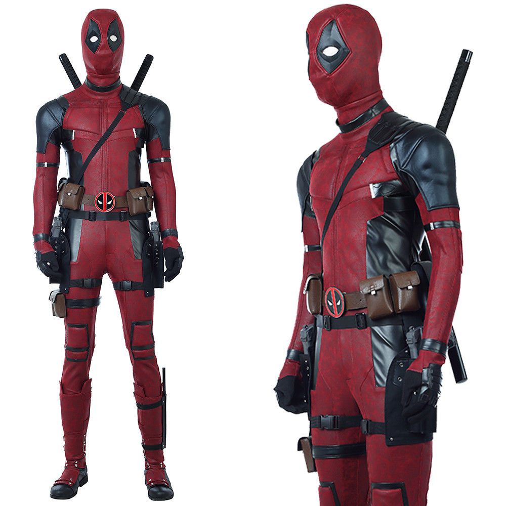 Las mejores ofertas en Deadpool Disfraz Traje completo de cuero