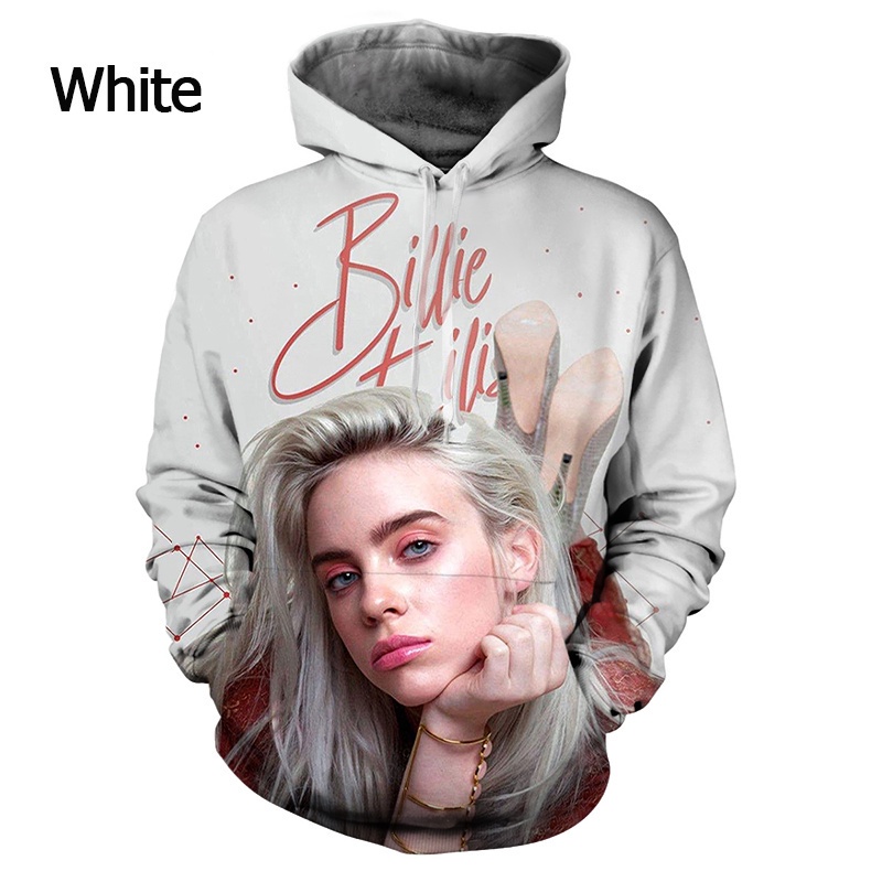 Los Hombres De La Moda casual billie eilish Impresi n 3d Fresco