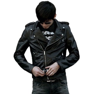 Chaqueta Cuero Hombre - Chaqueta Cuero Negra Hombre - Leather