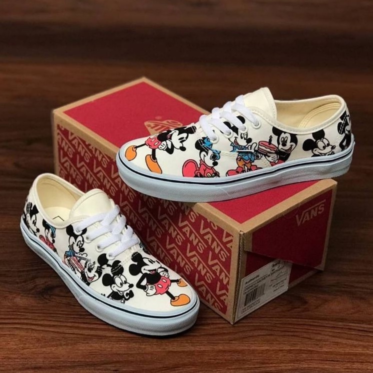 Vans de mickey discount mouse para mujer