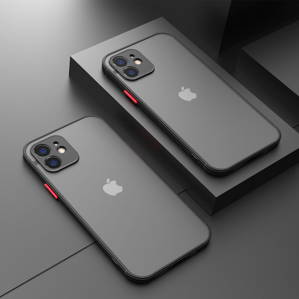 Caseative Titular De La Tarjeta De Color Caramelo Claro A Prueba De Golpes Suave IPhone 14 Pro Caso (negro