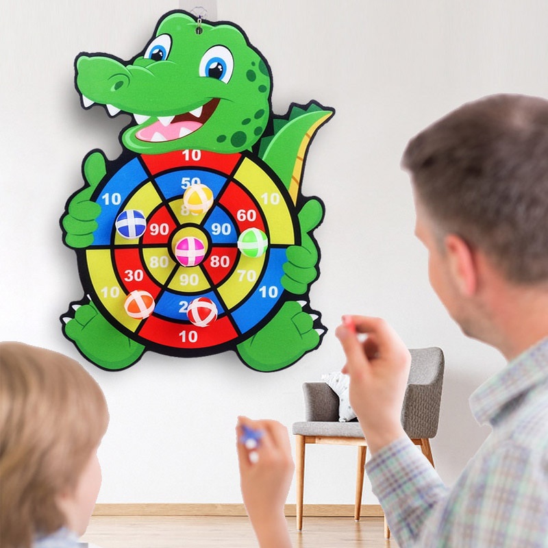 Montessori Dart Board Target Deportes Juego Juguetes Para Niños De