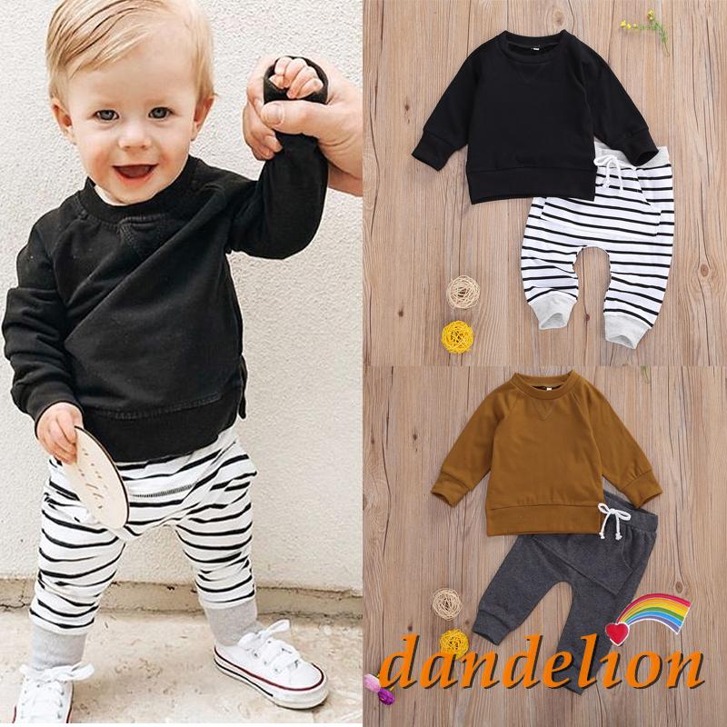 Ropa Infantil Para Bebés Niño Pantalón Conjunto Elegante 18 - 24