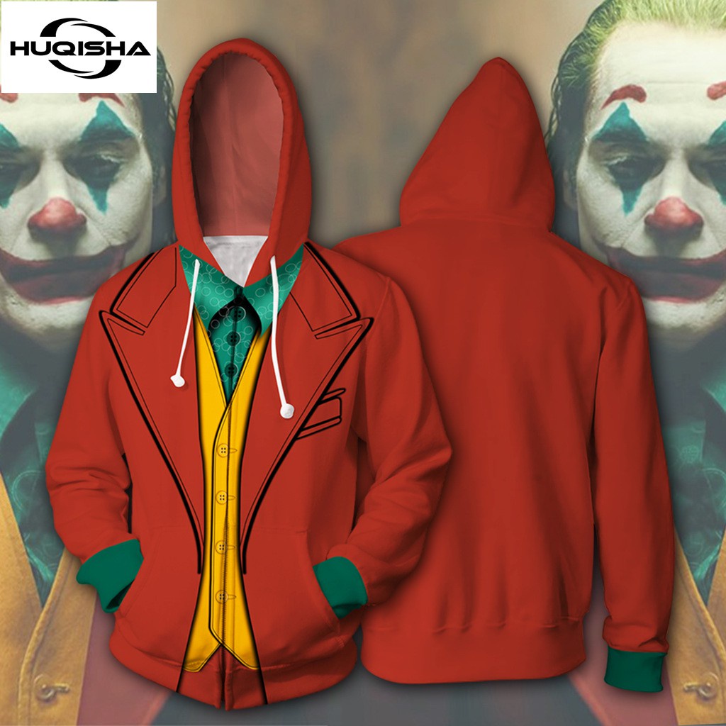 Nueva pel cula Joker Cosplay sudadera con capucha D a de Muertos