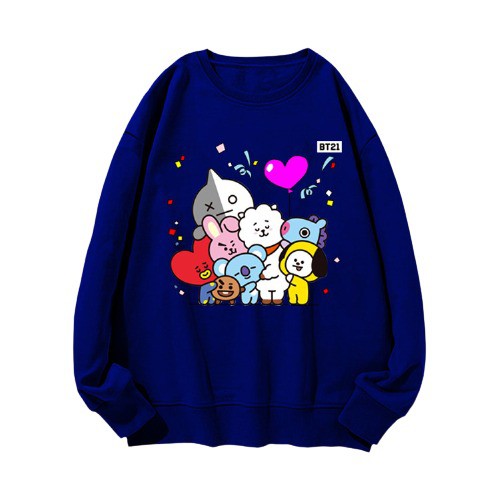 Su ter BT21 sudadera con capucha su ter de las mujeres JAKER ropa de las mujeres de las mujeres