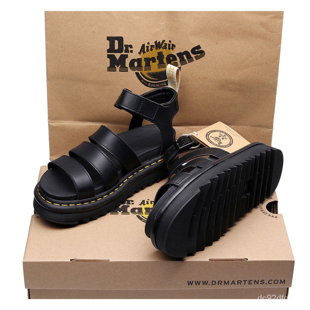 Precio M s Bajo Dr.Martens Sandalias Romanas Coreanas De La Moda