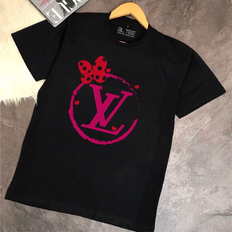 Louis VUITTON camiseta de mujer de dibujos animados espejo de marca  ORIGINAL