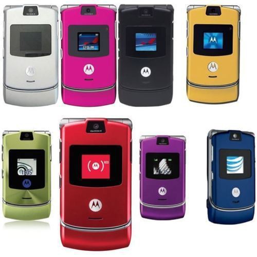 Teléfono móvil desbloqueado Motorola Original Motorola V3