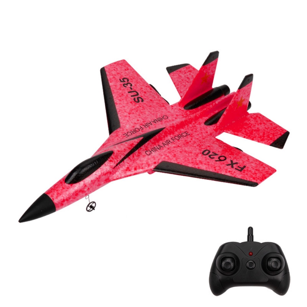 Avion de Control remoto de Control remoto Fx 620 Su 35 2 4g avion de combate con Control remoto avion planeador juguetes de espuma Epp Avion Rc regalo para ninos ELE.MX Shopee Mexico