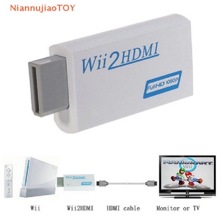 Adaptador De Plástico Para Wii A HDMI, Para Convertidor Wii 2 HDMI