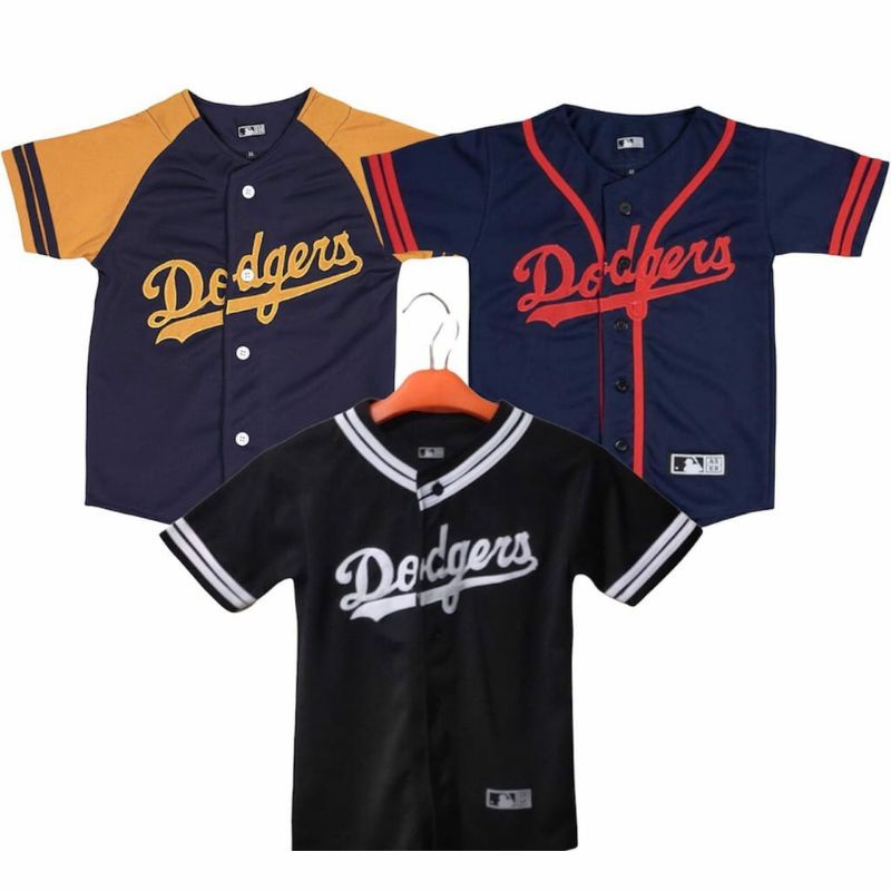 Jersey Beisbol Los Angeles Dodgers Para Ninos