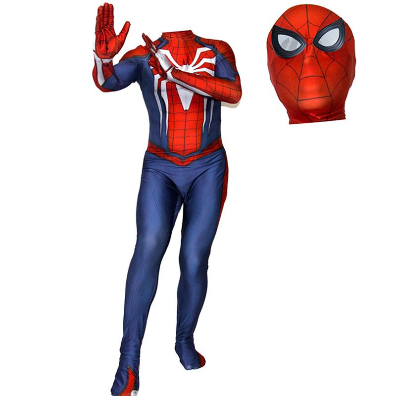 ps4 insomniac spiderman cosplay disfraz de impresión 3d adultos niños  spidey zentai traje de halloween fiesta vestir | Shopee México