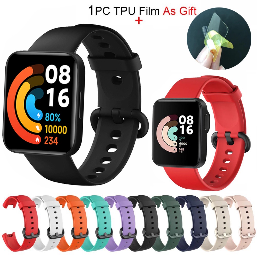 Para Xiaomi Redmi Watch 2 Lite/Poco Correa De Reloj Pulsera De Silicona  Para Mi Deportivo