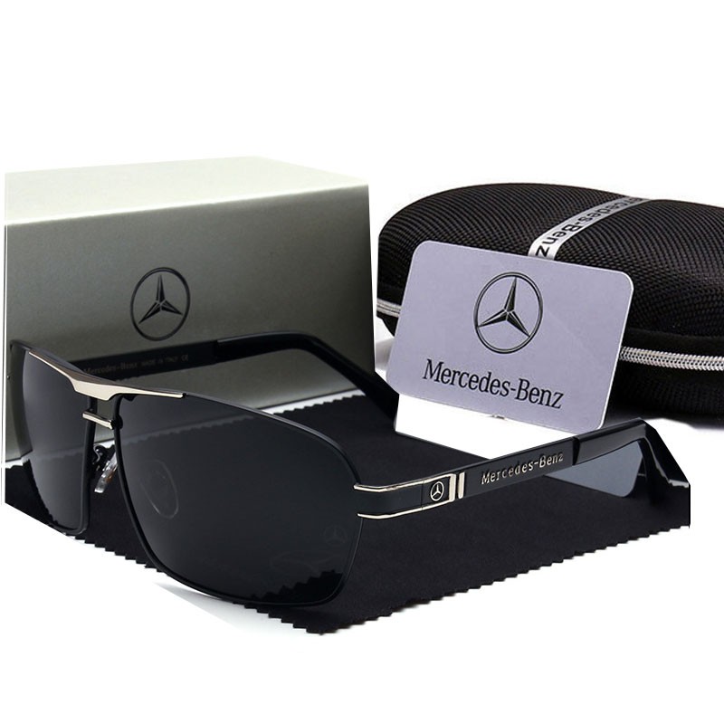 2021 Lentes De Sol Polarizados Modernos Mercedes Benz Cuadrados uv400 Luz Direccion Retro 2021 Shopee Mexico