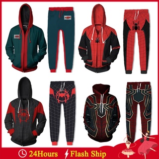 Sudadera Hoodie Spiderman Multiverso Niño Y Adulto