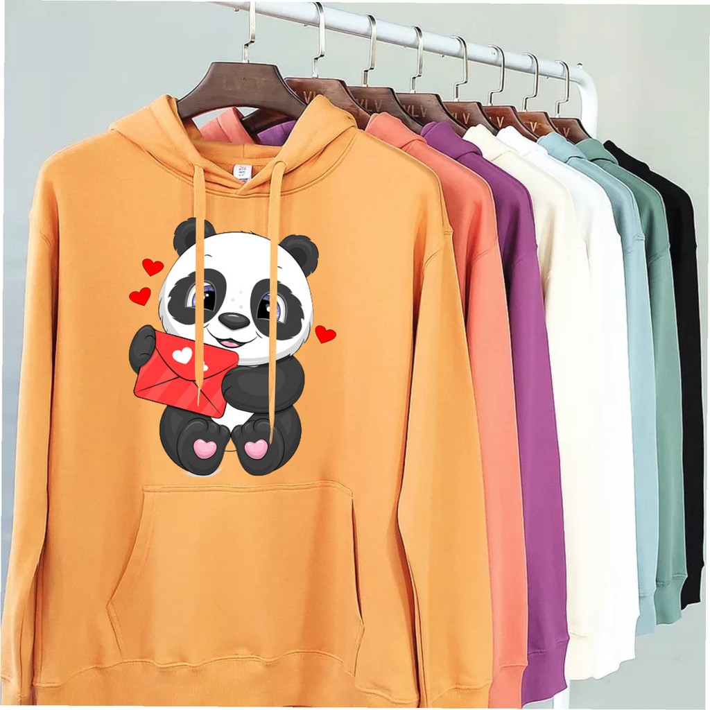 Manga Panda' Sudadera con capucha premium niño