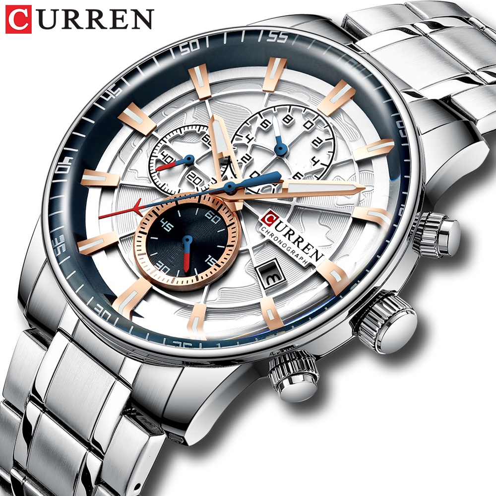 Reloj curren online automatico