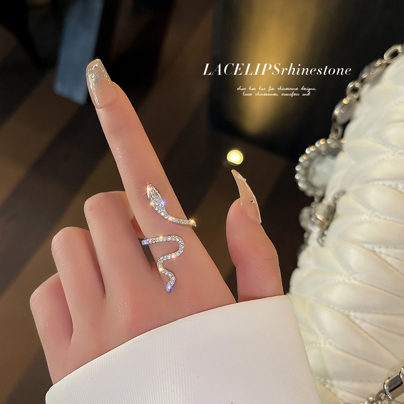 Anillo De Serpiente Con Diamantes Pavé De Plata 925, Joyería De Diseño Hecha A Mano Para Mujer - México