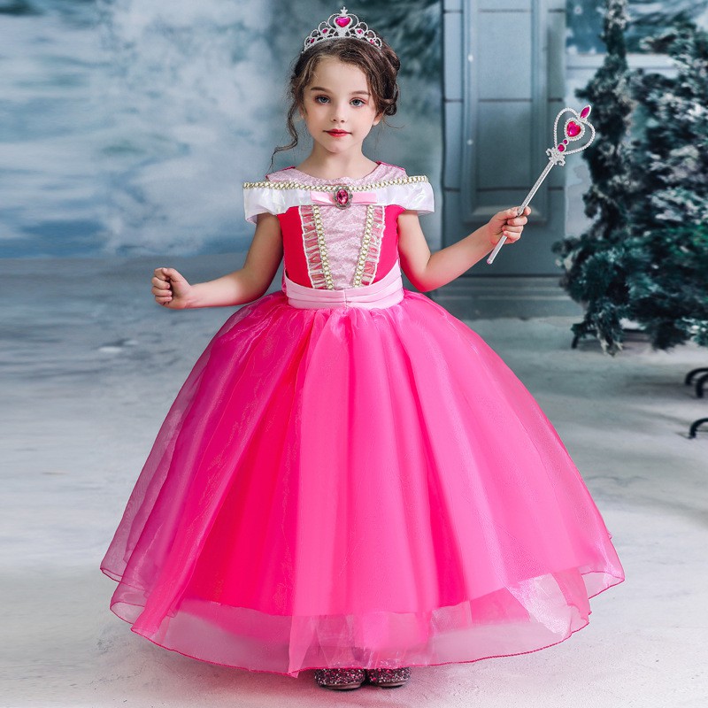 Vestidos princesas disney niñas new arrivals