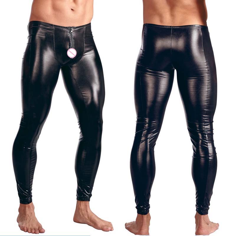 Pantalon vinipiel online hombre