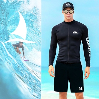  Traje de neopreno para hombre, traje de buceo para hombre,  traje de baño de una pieza, ropa de protección solar para adultos,  natación, buceo, pantalones de manga larga, medusas, secado rápido