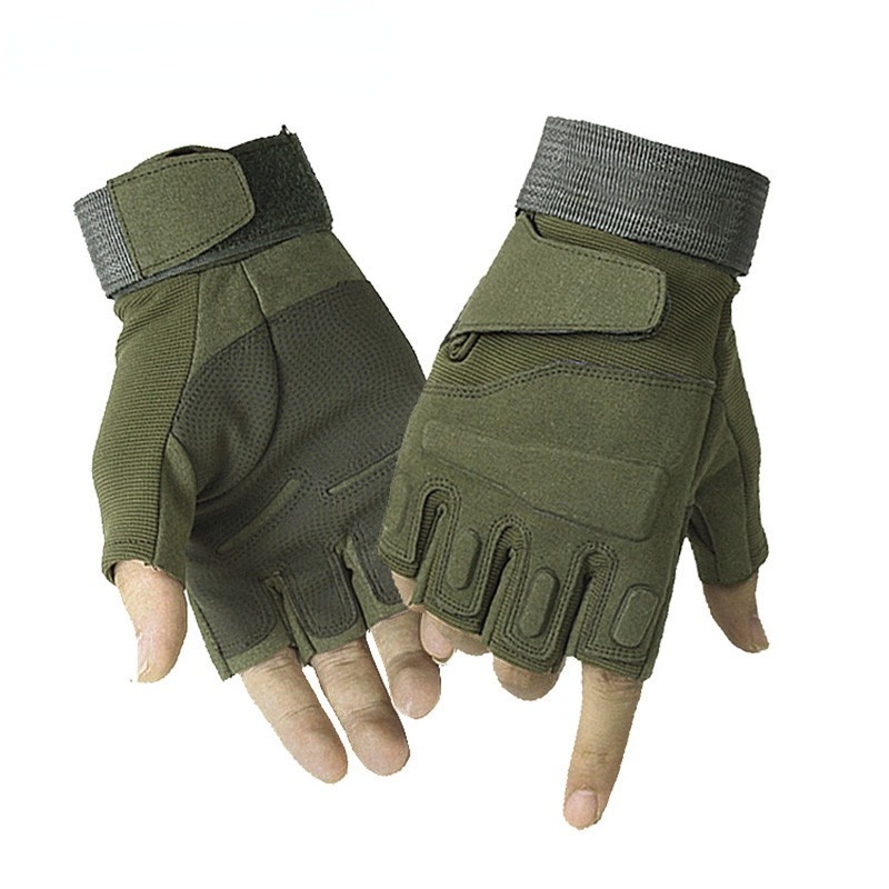 Guantes Tácticos Al Aire Libre Guantes Deportivos Medio Dedo Militares Hombres Mujeres Combate