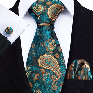 Corbatas Para Hombre de 8 Cm, Corbatas de lujo 100% de seda Para Hombre,  Corbata negra de 8cm, Gravata Jacquard, corbata delgada, Paisley de negocios