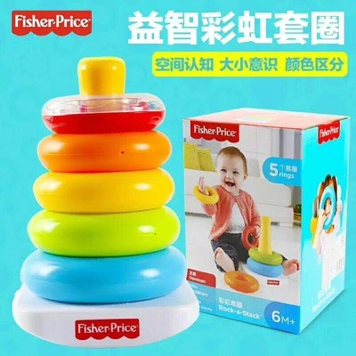 Fisher Price Rock a Stack Juguetes Para Bebes Educativos Donuts Shopee Mexico