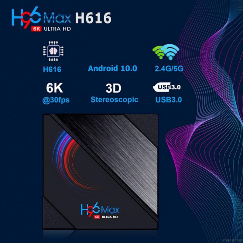 Smart Tv Box Tv Accesorio Compatible con Hd 6k H616 Decodificador