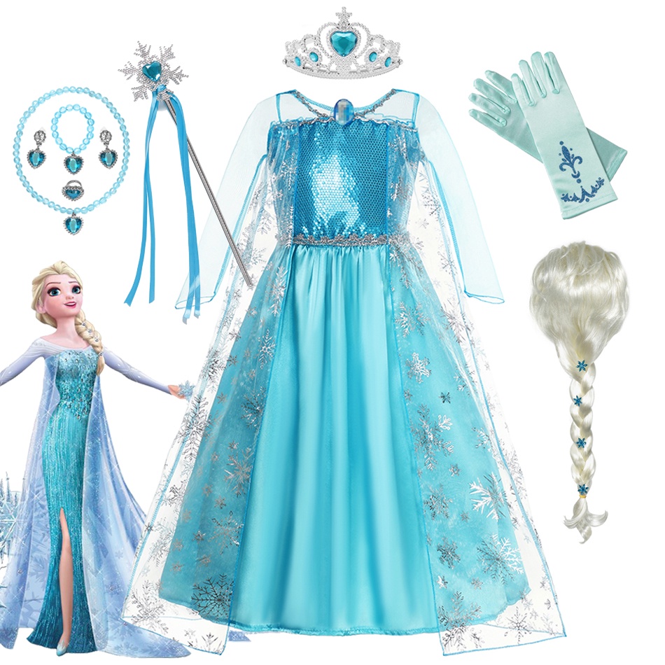 disfraz elsa frozen Shopee M xico