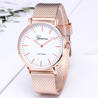 Stock Listo Relojes Geneva para mujer reloj ultrafino deportivo