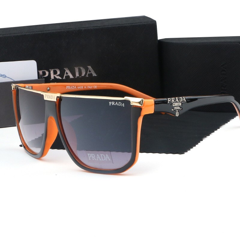 PRADA Lentes De Sol Redondos De Gran Tamaño Con Marco Metálico Para Hombre/Nuevos  Para Conducir/Pesca | Shopee México