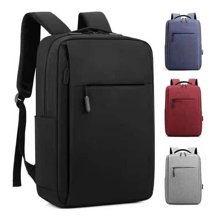 Mochila Antirrobo Impermeable Para Notebook Con Usb Externo