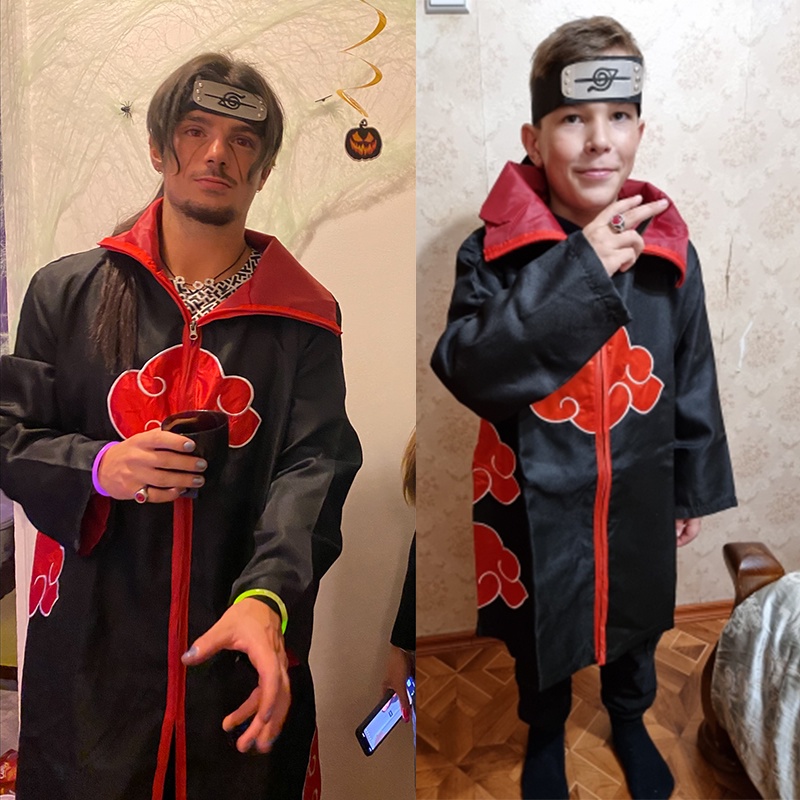 Phoetya - Naruto Akatsuki - Juego de 10 anillos de Naruto para miembros de  Cosplay