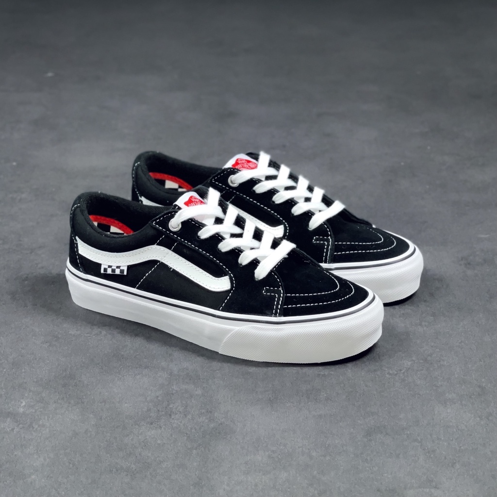 VANS SK8 LOW PRO Negro Moda Clasica Todos Los Deportes De Hombres Y Las Mujeres Zapatos De Lona 017 Shopee Mexico