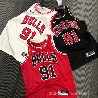 Camiseta Chicago Bulls Nike Icon Edition Swingman - Rojo - Personalizada -  Hombres