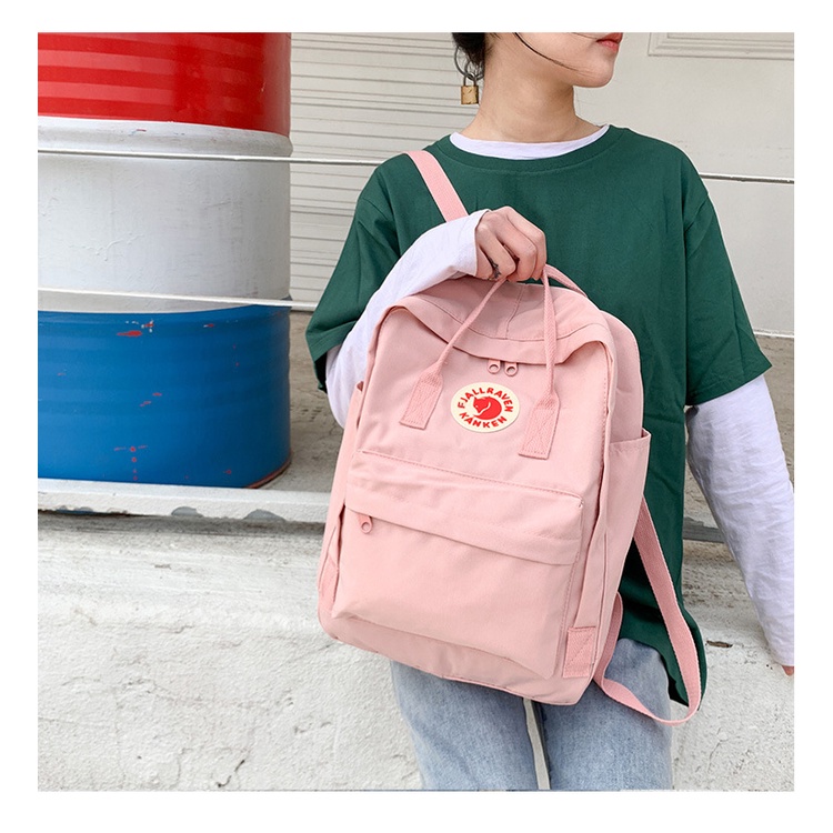 Nueva Mochila Fjallraven Kanken Classic 16l Coreana Casual Dnon Escolar Infantil
