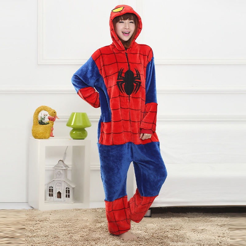 Juego de pijama de franela de 2 piezas de Spiderman