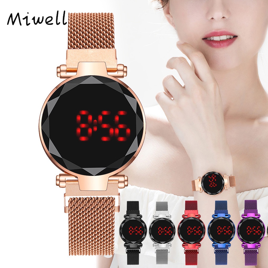 Mujeres Relojes Digitales Led Display Watch Reloj De Mujer Reloj Digital