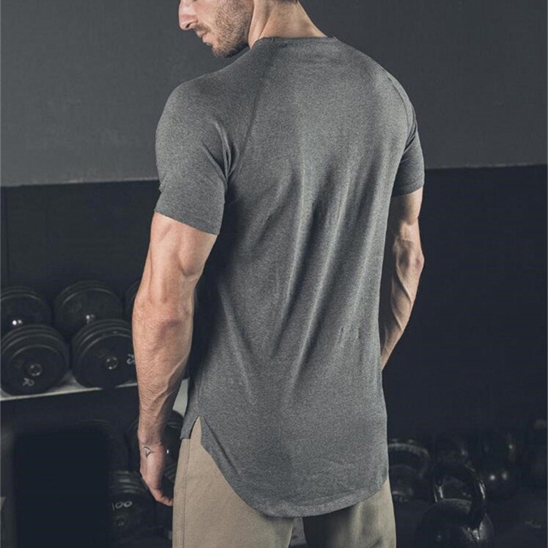 Playera camisa deportiva Camiseta para hombre Manga corta Manga corta entrenamiento para hombre entrenamiento Fitness Shopee Mexico