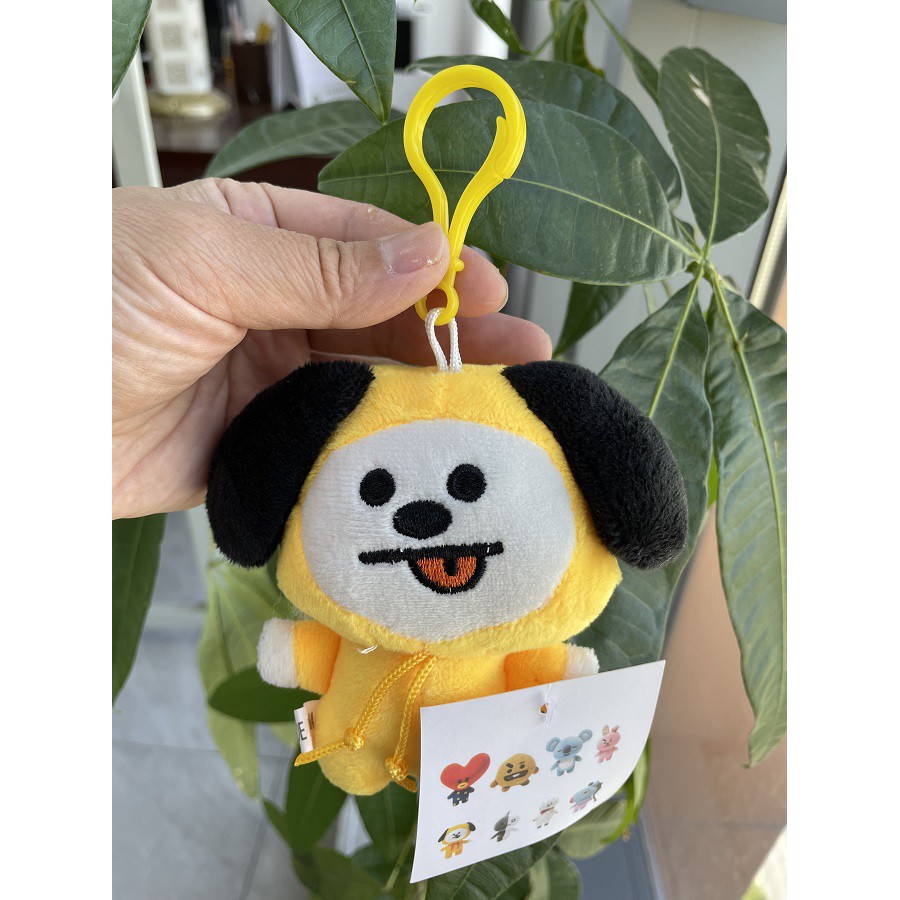 Llavero Con Émbolo Suave Para Mochila Y Regalo En Color Marr