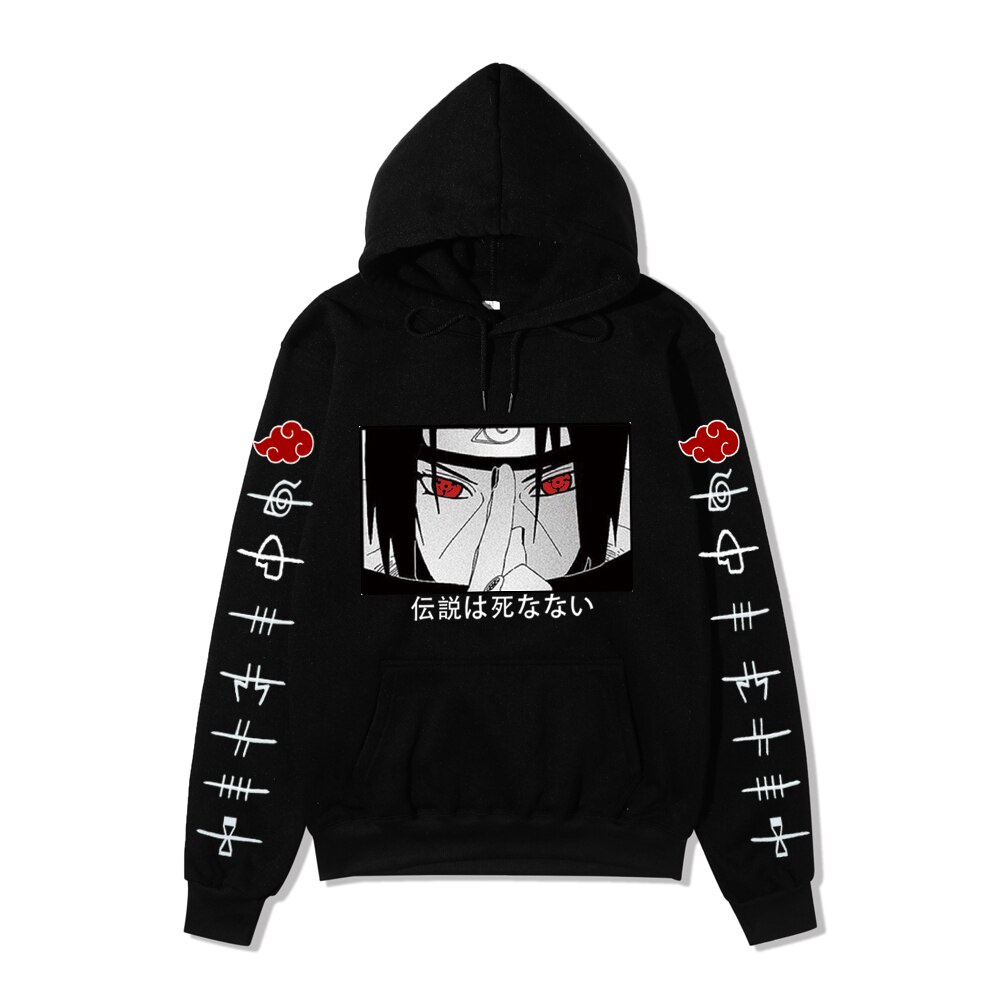  Bioworld Naruto Shippuden Sasuke Uchiha Close Up Sudadera negra  para hombre, Negro - : Ropa, Zapatos y Joyería