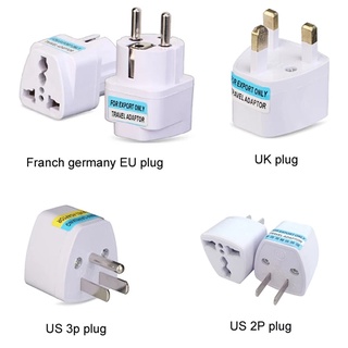 Adaptador de enchufe de viaje europeo (paquete de 2) con 1 toma de  corriente americana y 4 puertos USB, adaptador de enchufe europeo SHD 5 en  1 para