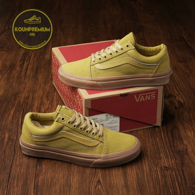 Tenis vans verde outlet claro