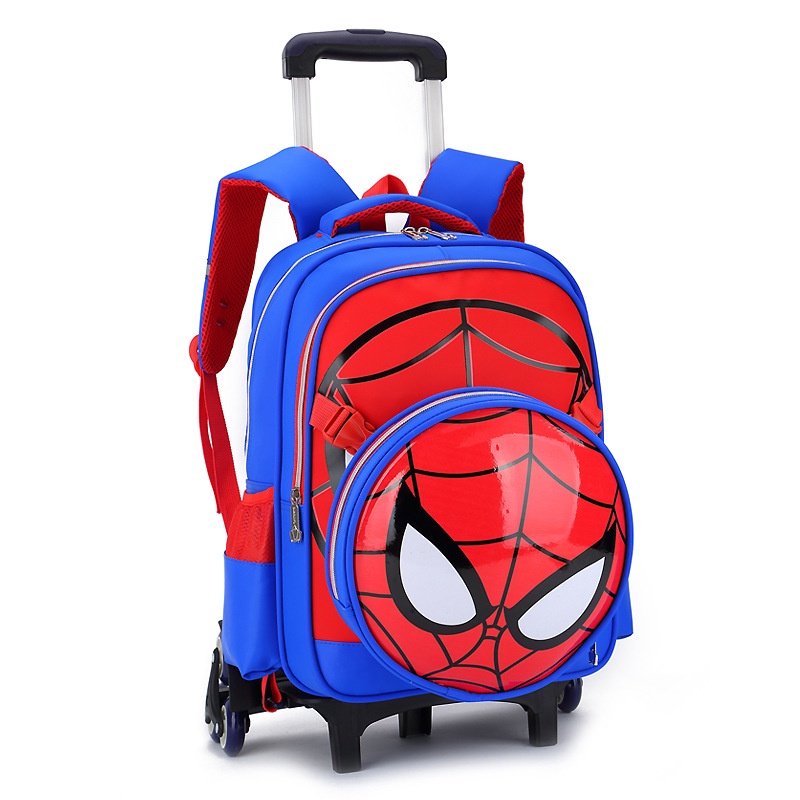 2PCS Mochila Escolar Para Ni os spiderman Bolsa De Almuerzo De