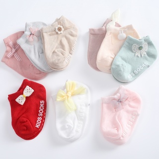 3 Unids/Set Cute Pompom Recién Nacido Calcetines Conjunto De