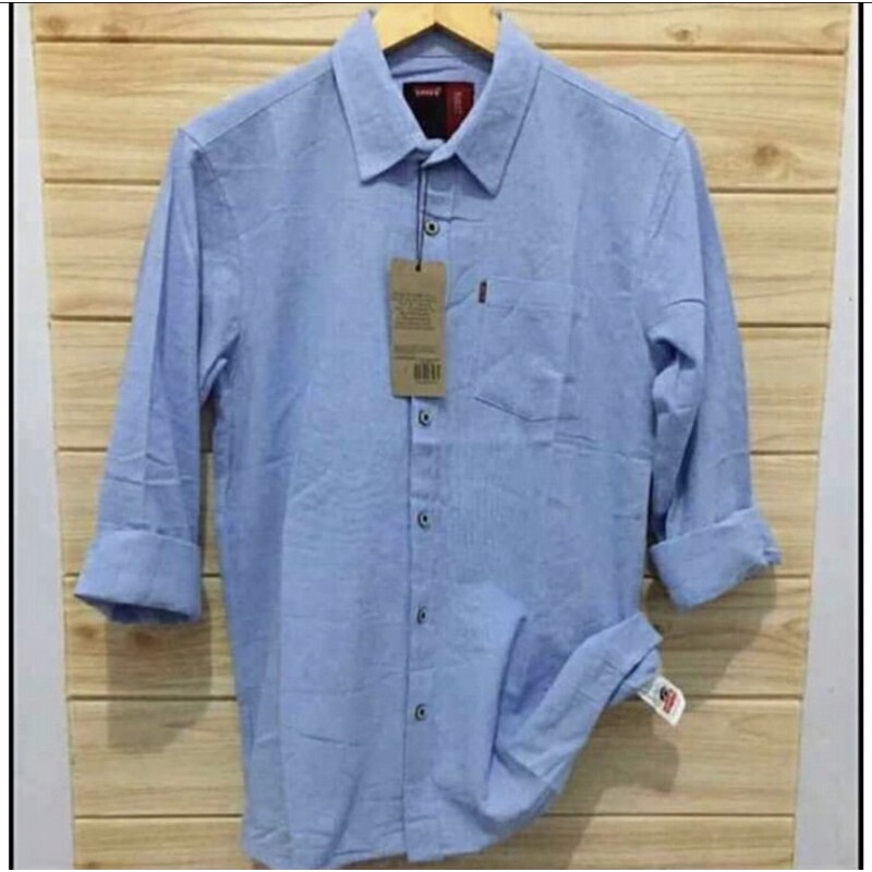 Camiseta levis hombre azul on sale