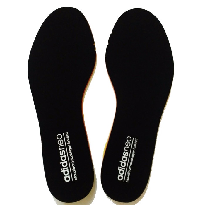As Adidas Neo plantillas/almohadilla de zapatos/foam Cloudfoam de doble capa escuadra - negro, 44 | México