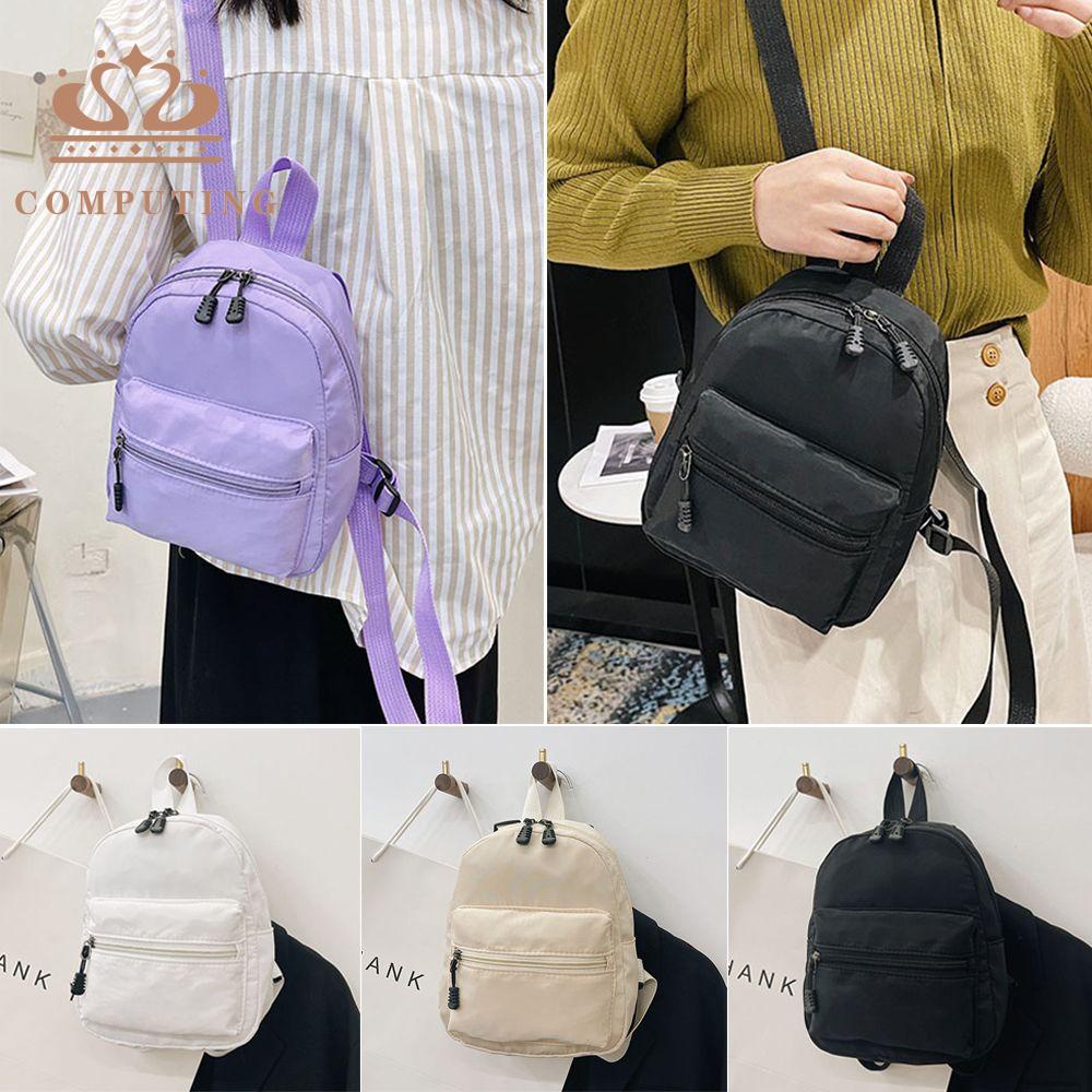 Mochilas para Mujer, 3 Piezas Bolsa Tipo Mochila para Dama, Mochila de  Cuero de Moda, Pequeña Casual Bolso Mochila para Chicas Bolso de Hombro,  Bolsa de Viaje Informal para Mujeres y Niñas (