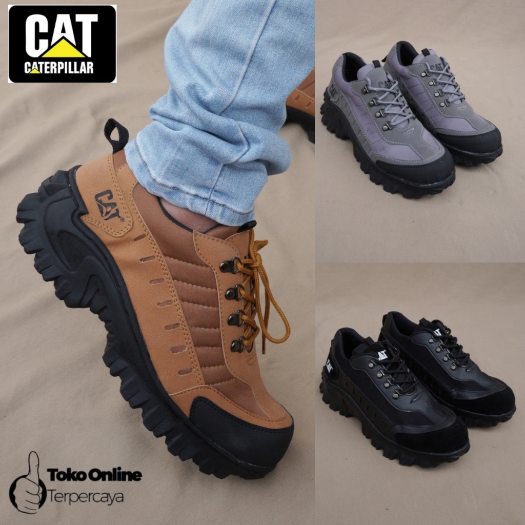 Caterpillar Bulldozer Botas De Seguridad Para Hombres Zapatos De